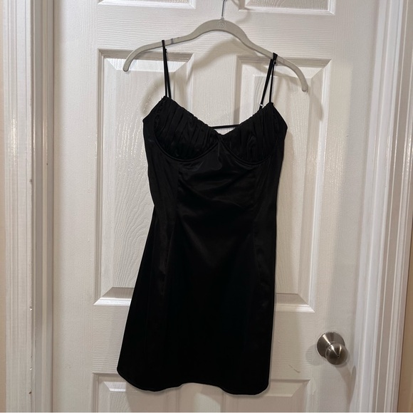 Tiger‎ Mist Black dress fit and flair style size L - Picture 1 of 9